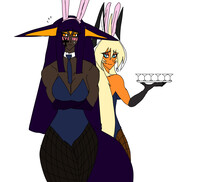 Anub and Raika easter 2022