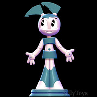 Jennifer Wakeman - My Life as a Teenage Robot 3D print mo...