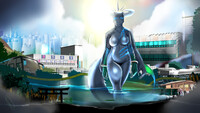 Illustration: Afternoon Stroll