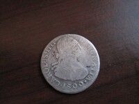 Front of a Spanish Piece of Eight