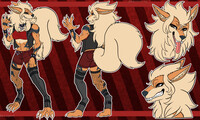 Punk Arcanine Reference Sheet
