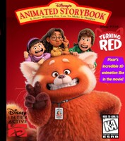 Turning red animated storybook