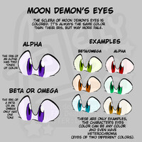 Moon demon's eyes Ref and Example