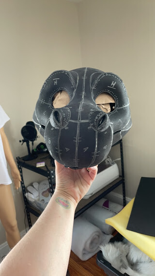 How To Fur An EVA Foam Fursuit Head Base