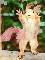 Squirrel wants a Hug