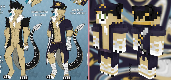 Minecraft Skin for Kai! by tailsete -- Fur Affinity [dot] net