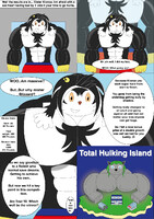 Total Hulking Island Episode 14 elimination.