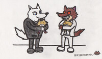Big awoos with smol cats