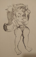 Sonic Series - Honey The Cat Cute Beach Girl