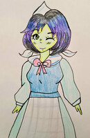 Mona in Danish Dress