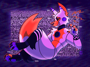 Lolbit and Pink Freddy by SpeedWorker -- Fur Affinity [dot] net