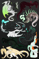 Dragon Adopt Sheet #4 [DISCOUNTED]