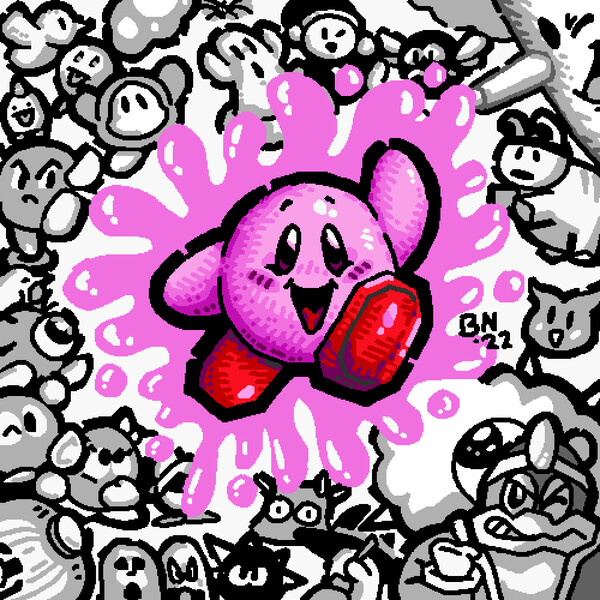 Kirby's 20th Anniversary III by ShiroBear -- Fur Affinity [dot] net