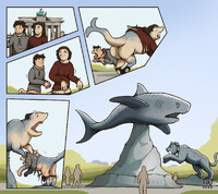 [Commission] Historic Park Statues