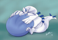Lugia after a big meal