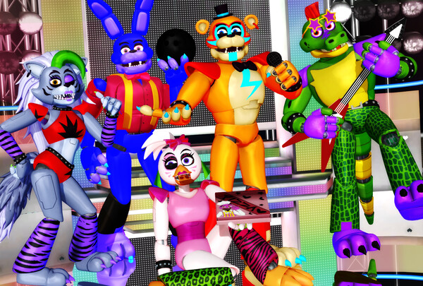 The FNAF art that started it all. by UrbanFoxGamer -- Fur Affinity [dot] net