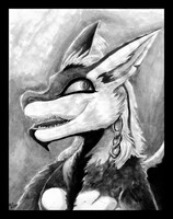 [Commission (M)] Ink Portrait: Bither