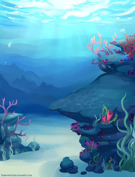 Simple background - underwater by JuneReito on DeviantArt