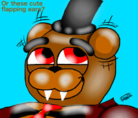 Bear Ears [III] Shadow Freddy (I) by ParanoidMan04 -- Fur Affinity [dot] net