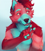 Halfbody Commission for Pupzendex