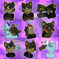 Bandie sticker pack 3