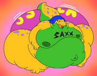 Saxx Working that Butt!