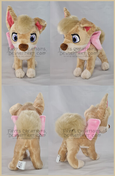 lady and the tramp angel plush