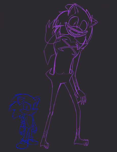 Angsty on X: that sonic.exe remake was real nice did two drawings