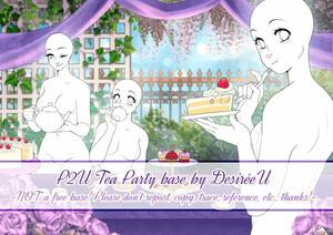 P2U Pinup Advent Base Day 3 (Candlelight) by DesireeU -- Fur Affinity [dot]  net