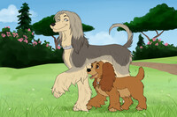 Long walks in the park...