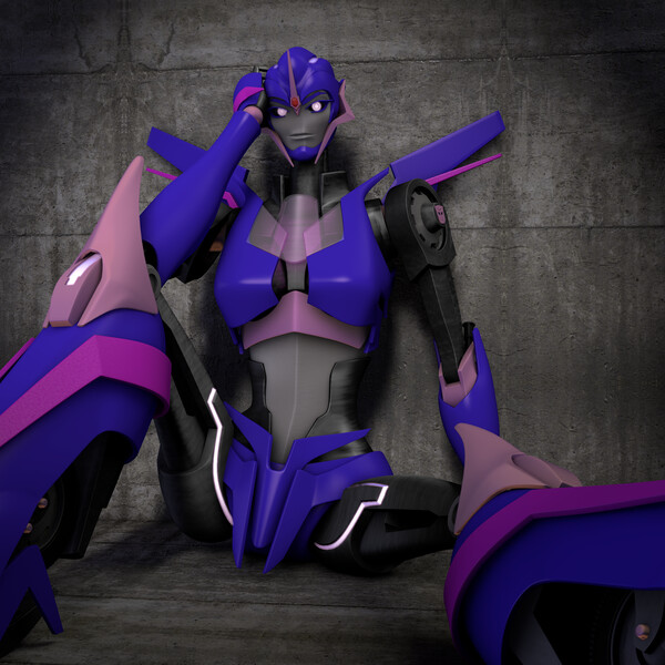 Transformers prime: Arcee in color by TheBrave -- Fur Affinity [dot] net