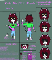 Catie Reference Sheet (Updated). Now old too
