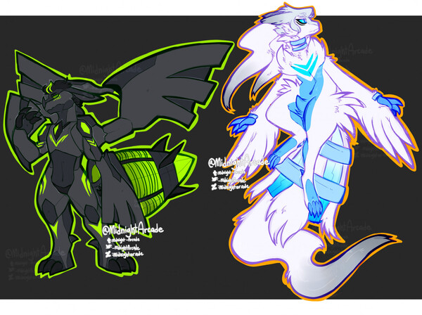 ⚡️ CLOSED - Zekrom x Miraidon FUSION ADOPT by risuchan004 -- Fur Affinity  [dot] net