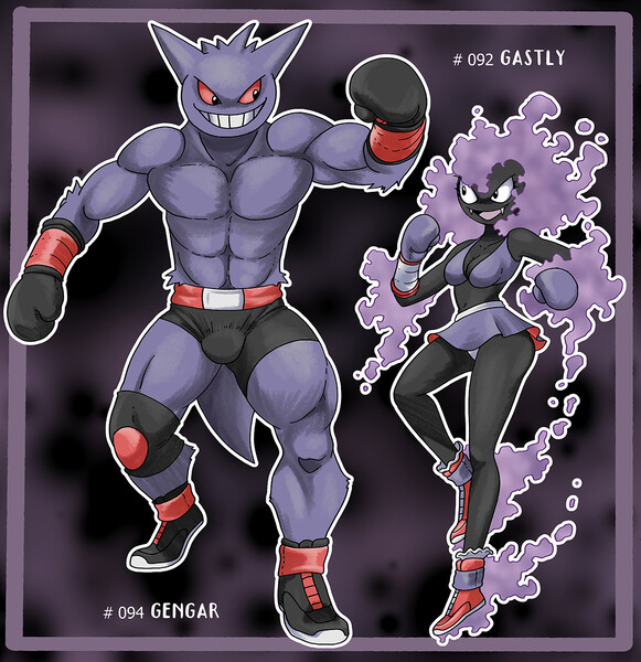 Pokemon Randomizer - Gastly by lurils -- Fur Affinity [dot] net