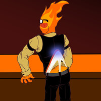 Grillby wedgie