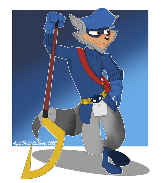 Smooth Racoon - Sly Cooper/Carmelita Fox TF TG 5/6 by tf-plaza