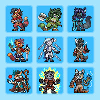 Retro Sprites Pack 21 by GabZero -- Fur Affinity [dot] net