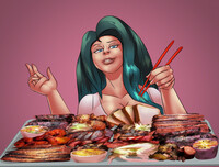 Dinlaira Comm: Muckbang Video