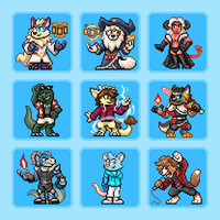 Retro Sprites Pack 21 by GabZero -- Fur Affinity [dot] net