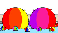 Beachball Zuma and Skye