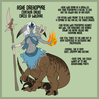 Ashe, wildfire druid