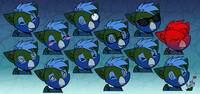 Sticker Emoji Set for smallangryowl