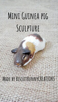 Mini Guinea pig sculpture
