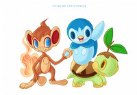 Pokemon Starters 5th GEN by HieloDogWolf -- Fur Affinity [dot] net