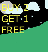 BUY 2 GET ONE FREE TODAY ONLY