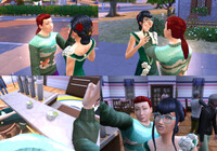 Sims 4: On a Date with Cassandra