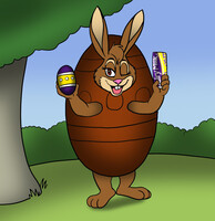 Cadbury Bunny Egg Costume