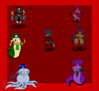 Nira Darkstar Elemental forms