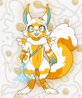 [Adopt]Fried Egg Squirrel-CLOSE
