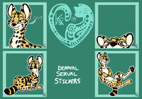Leggycat Stickers
